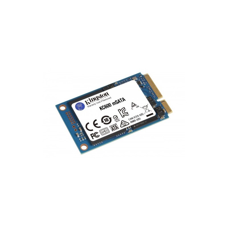 Kingston Technology KC600 mSATA 1024 GB Serial ATA III 3D TLC