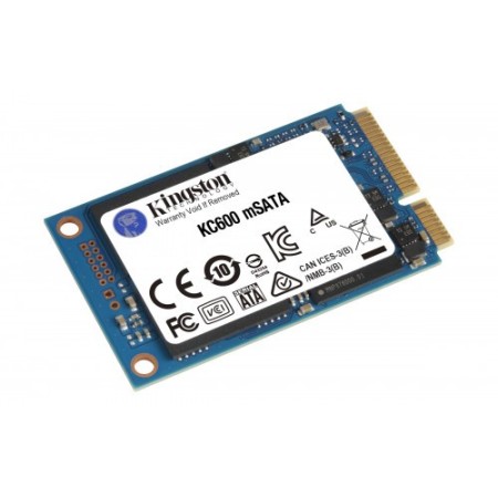 Kingston Technology KC600 mSATA 512 GB Serial ATA III 3D TLC