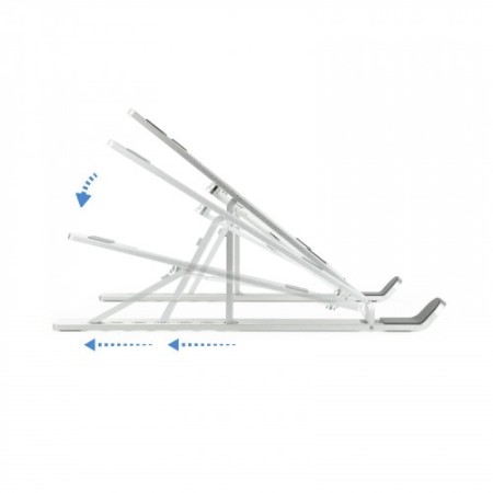 TooQ TQLRS0033-AL soporte para ordenador portátil 38,1 cm (15″) Plata