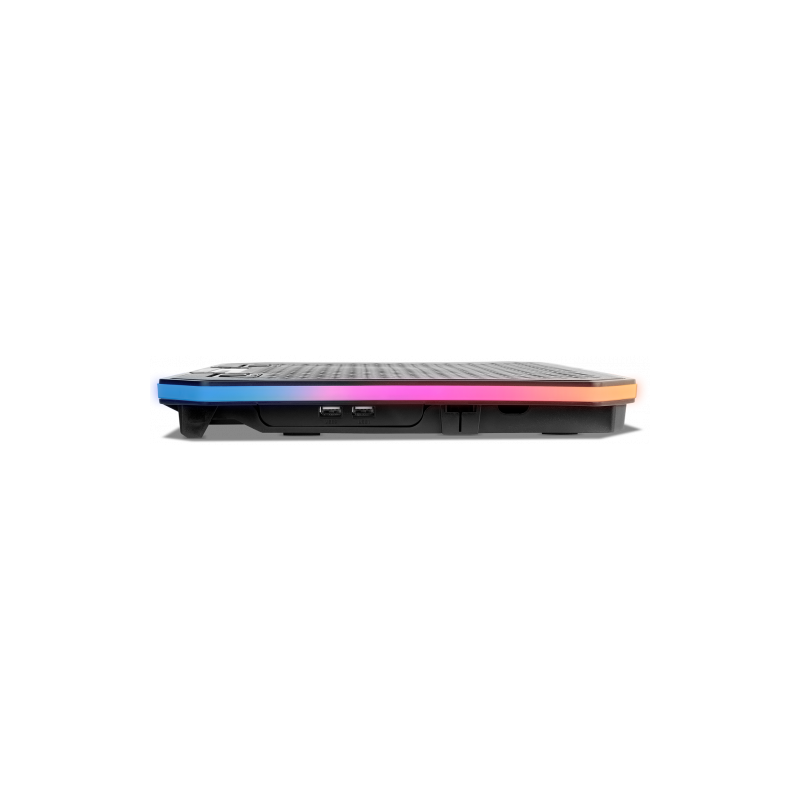 KROM BASE REFRIGERACION PORTATIL HASTA 19″. SOPORTE SMARTPHONE. HUB 2 X USB. RGB (NXKROMKOOLER)