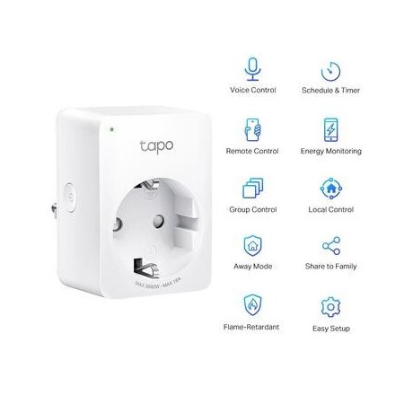 Tapo P110 enchufe inteligente 2990 W Hogar Blanco