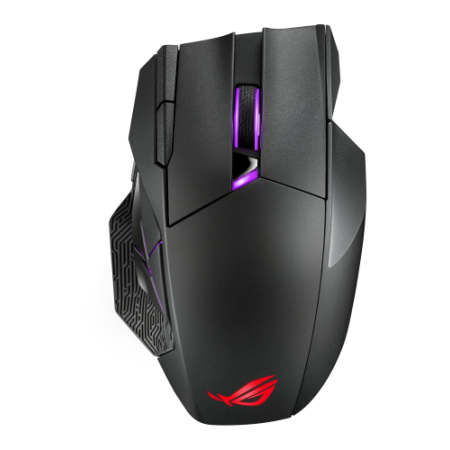 ASUS ROG Spatha X ratón mano derecha RF Wireless+USB Type-A Óptico 19000 DPI