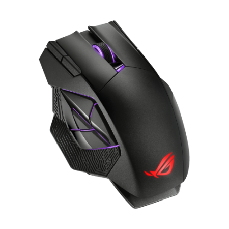ASUS ROG Spatha X ratón mano derecha RF Wireless+USB Type-A Óptico 19000 DPI