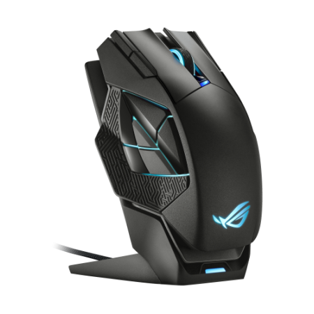 ASUS ROG Spatha X ratón mano derecha RF Wireless+USB Type-A Óptico 19000 DPI