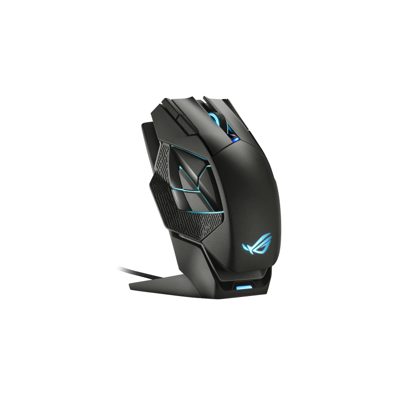 ASUS ROG Spatha X ratón mano derecha RF Wireless+USB Type-A Óptico 19000 DPI