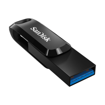 SanDisk Ultra Dual Drive Go unidad flash USB 32 GB USB Type-A / USB Type-C 3.2 Gen 1 (3.1 Gen 1) Negro