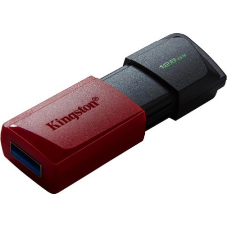 KINGSTON 128GB USB3.2 GEN1 DATATRAVELER EXODIA M (BLACK + RED)