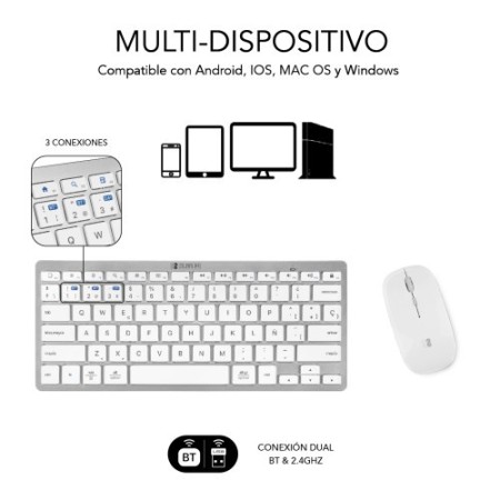 SUBBLIM SUBKBC-OCO010 teclado