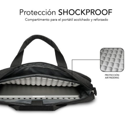 AIR PADDING LAPTOP BAG 15,6″ DARK GREY