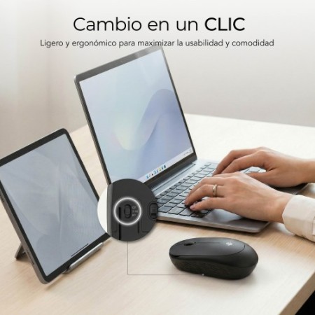 SUBBLIM Ratón Business Plus Silencioso inalámbrico 2.4G 1200 DPI