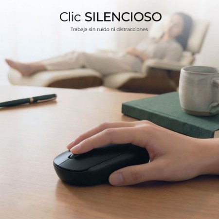SUBBLIM Ratón Business Plus Silencioso inalámbrico 2.4G 1200 DPI