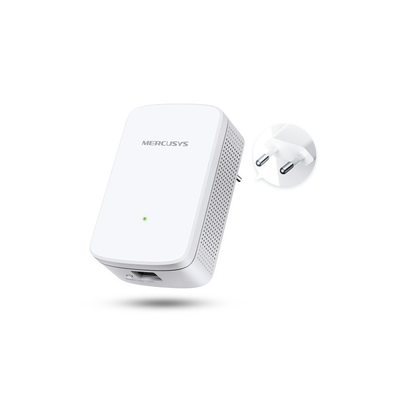 Mercusys ME10 ampliador de red Repetidor de red Blanco 10, 100 Mbit/s