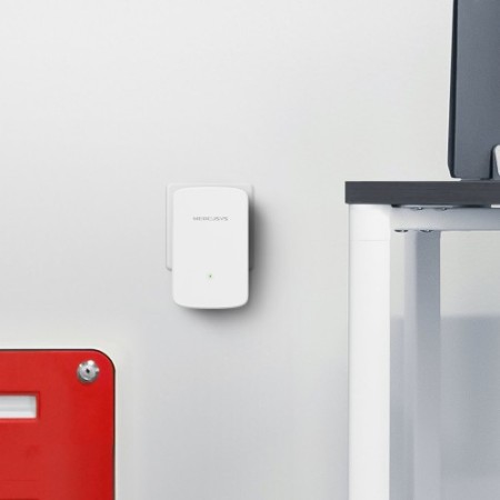 Mercusys ME10 ampliador de red Repetidor de red Blanco 10, 100 Mbit/s