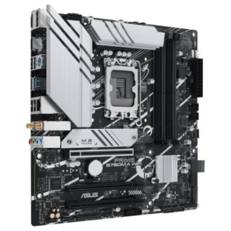 PLACA ASUS PRIME B760M-A WIFI,INTEL,1700,B760,4DDR5,128GB,2HDMI+DP,4SATA+2M.2,2USB 3.2+USB-C,2.5GB+WIFI6E+BT5.2,MATX