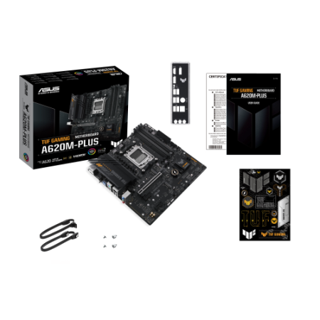 ASUS TUF GAMING A620M-PLUS AMD A620 Zócalo AM5 micro ATX