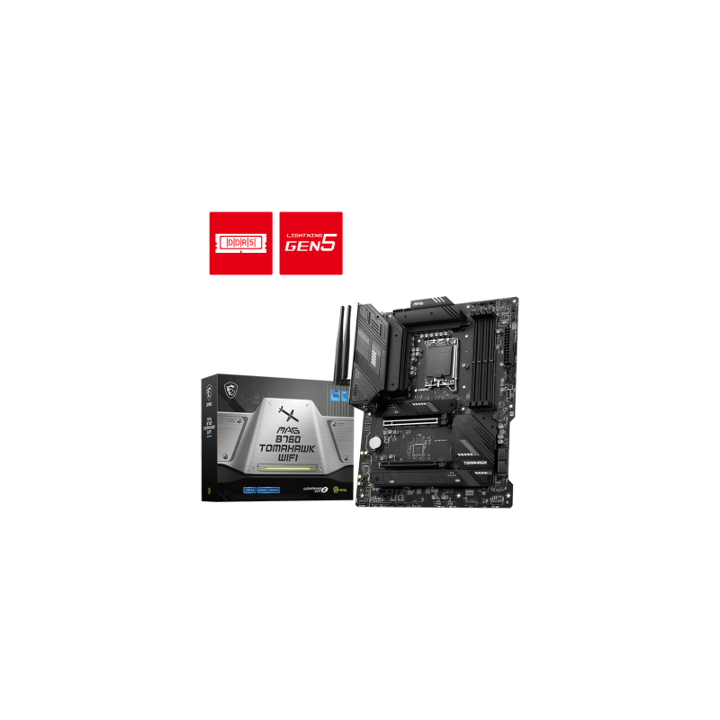 MSI MAG B760 TOMAHAWK WIFI placa base LGA 1700 ATX