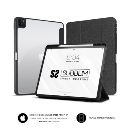 SUBBLIM Funda Tablet Clear Shock Case Ipad Pro 11″ 2022/2021/2020