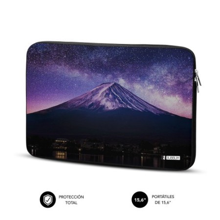 SUBBLIM Funda Ordenador Neopreno Trendy Sleeve Neo Mountain 15,6″