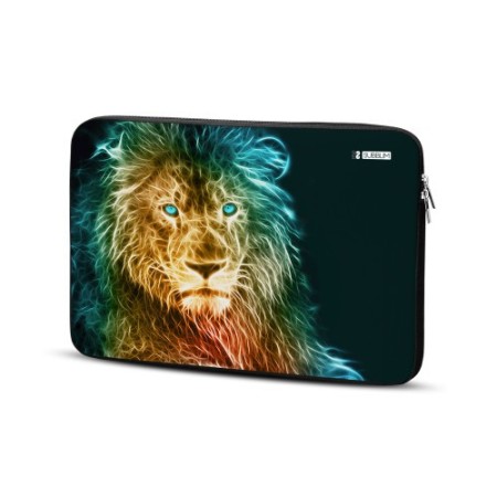 SUBBLIM Funda Ordenador Neopreno Trendy Sleeve Neo Lion 13,3-14″