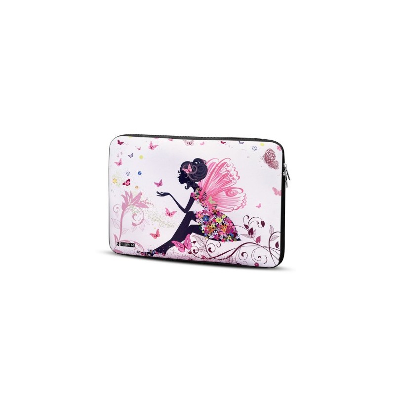 SUBBLIM Funda Ordenador Neopreno Trendy Sleeve Neo Hada 15,6″