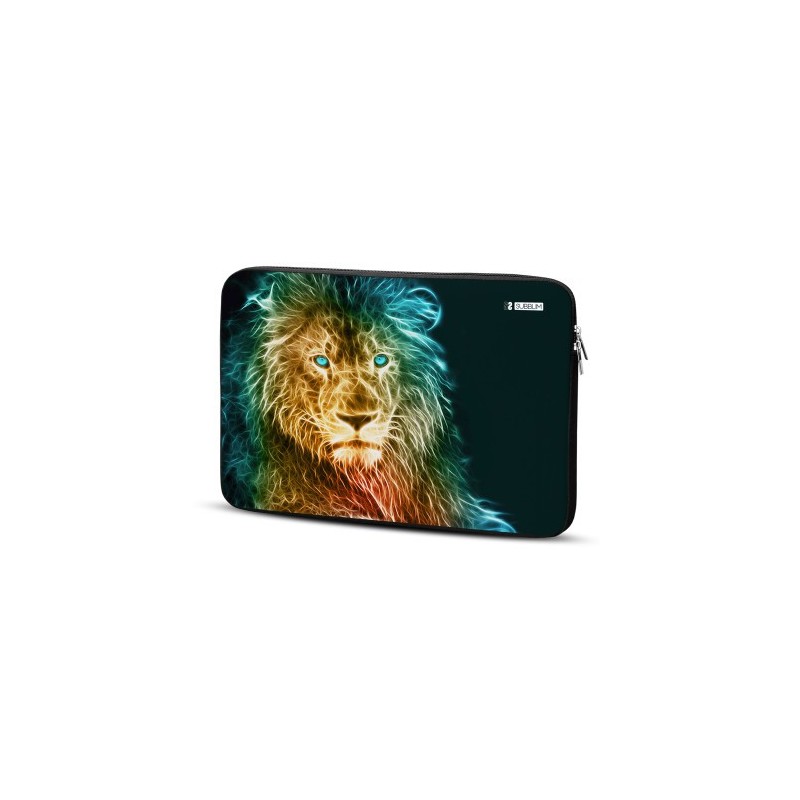 SUBBLIM Funda Ordenador Neopreno Trendy Sleeve Neo Lion 15,6″