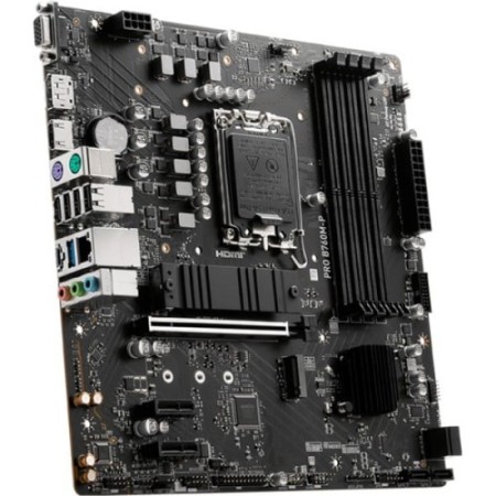 PLACA MSI PRO B760M-P,INTEL,1700,B760,4DDR5,192GB,VGA+HDMI+DP,4SATA+2M.2,4USB3.2,GBLAN,MATX