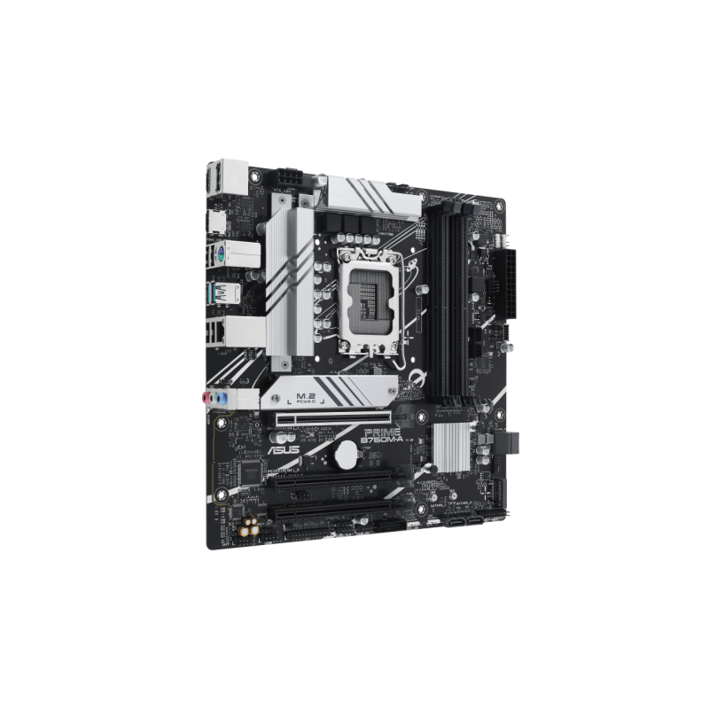 PLACA ASUS PRIME B760M-A-CSM,INTEL,1700,B760,4DDR5,128GB,2HDMI+DP,4SATA+2M.2,GB2.5,2USB 3.2+USB-C,2.5GB,MATX