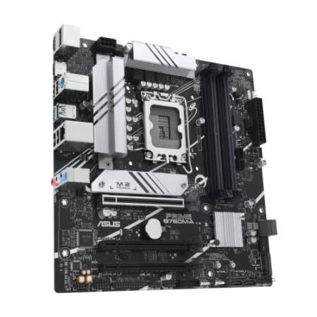 PLACA ASUS PRIME B760M-A-CSM,INTEL,1700,B760,4DDR5,128GB,2HDMI+DP,4SATA+2M.2,GB2.5,2USB 3.2+USB-C,2.5GB,MATX