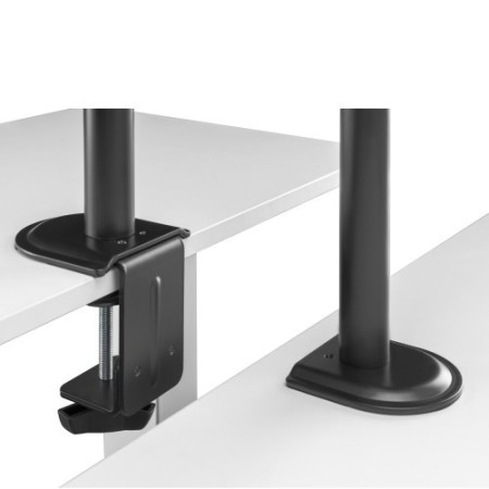 EWENT SOPORTE DE MONITOR HASTA 34” CARGA MÁXIMA 9KG. CON SOPORTE PARA PORTÁTIL