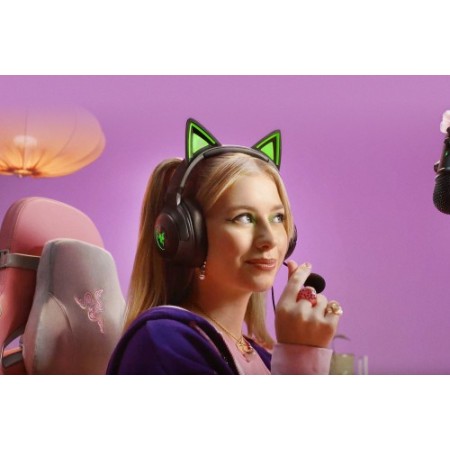 AURICULARES RAZER KRAKEN KITTY V2 NEGRO (RZ04-04730100-R3M1)