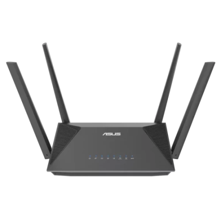 ASUS RT-AX52 AX1800 AiMesh router inalámbrico Gigabit Ethernet Doble banda (2,4 GHz / 5 GHz) Negro