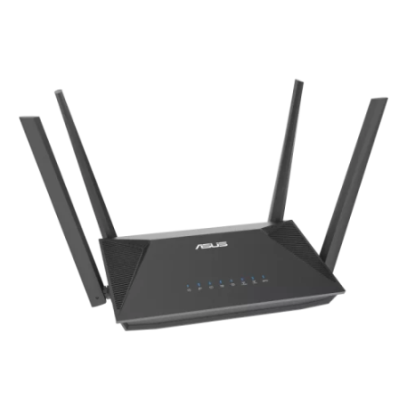 ASUS RT-AX52 AX1800 AiMesh router inalámbrico Gigabit Ethernet Doble banda (2,4 GHz / 5 GHz) Negro
