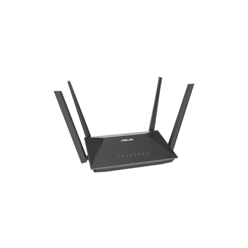 ASUS RT-AX52 AX1800 AiMesh router inalámbrico Gigabit Ethernet Doble banda (2,4 GHz / 5 GHz) Negro