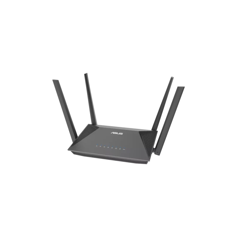 ASUS RT-AX52 AX1800 AiMesh router inalámbrico Gigabit Ethernet Doble banda (2,4 GHz / 5 GHz) Negro