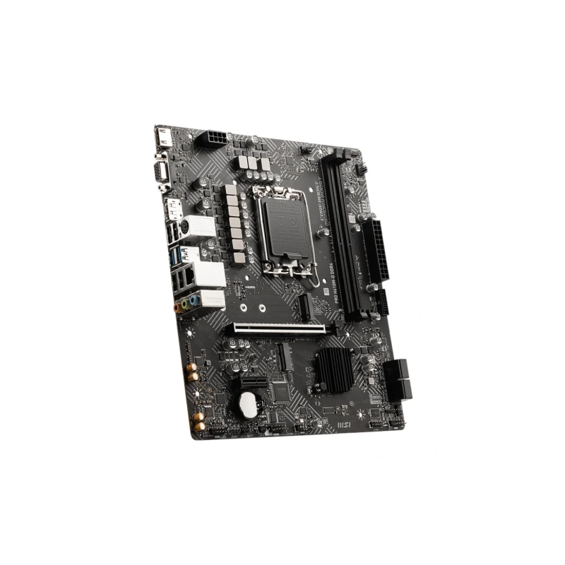 PLACA MSI PRO H610M-G,INTEL,1700,H610,2DDR5,96GB,VGA+HDMI+DP,4SATA3+1M.2,2USB2.0,2USB3.2,USB-C,1GBLAN,MATX