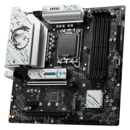 PLACA MSI B760M GAMING PLUS WIFI,INTEL,1700,B760,4DDR5,192GB,2HDMI+2DP,4SATA+2M.2,5USB 3.2+2USB-C,2.5GB+WIFI6E+BT5.3,MATX