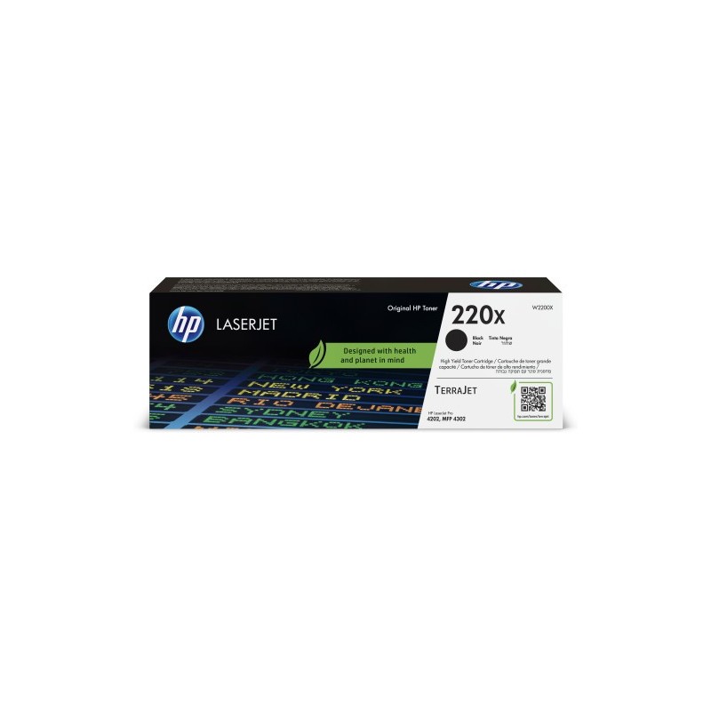 HP Cartucho de tóner Original LaserJet 220X negro