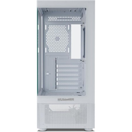 NOX CAJA ATX HUMMER VISION. SEMITORRE COMPACTA. USB 3.0. BLANCA