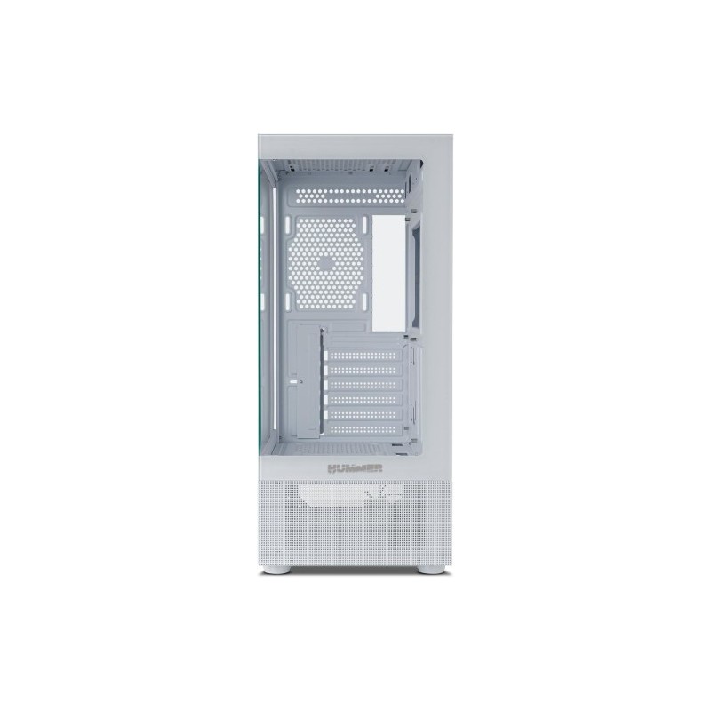 NOX CAJA ATX HUMMER VISION. SEMITORRE COMPACTA. USB 3.0. BLANCA