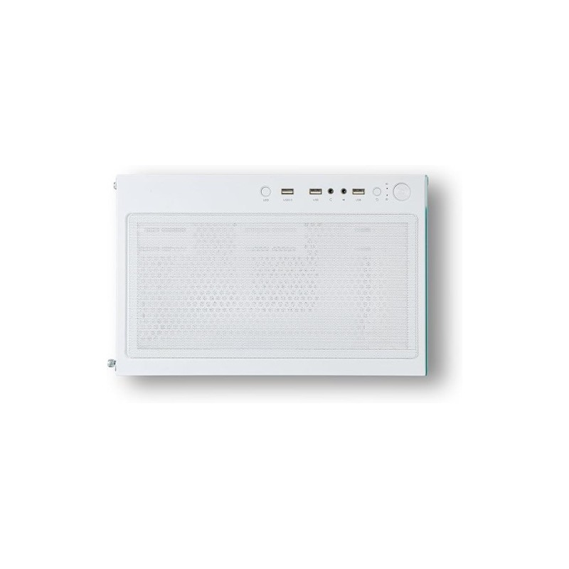 NOX CAJA ATX HUMMER VISION. SEMITORRE COMPACTA. USB 3.0. BLANCA
