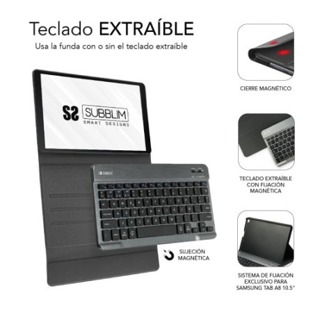 SUBBLIM KEYTAB PRO BT SAMSUNG TAB A9+ 11“
