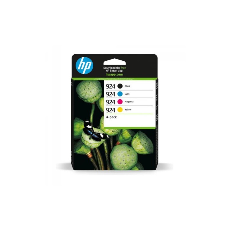 HP 924 PACK 4 COLORES CMYK