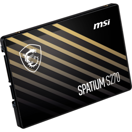 MSI SPATIUM S270 SATA 2.5 480GB unidad de estado sólido 2.5″ Serial ATA III 3D NAND