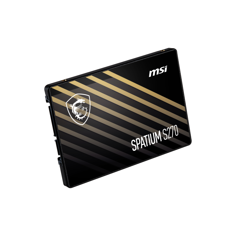 MSI SPATIUM S270 SATA 2.5 480GB unidad de estado sólido 2.5″ Serial ATA III 3D NAND