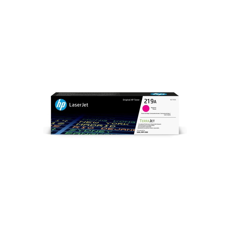 HP Cartucho de Tóner Original LaserJet 219A magenta