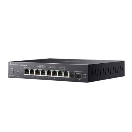 TP-Link Omada SG2210XMP-M2 switch Gestionado L2/L2+ 2.5G Ethernet (100/1000/2500) Energía sobre Ethernet (PoE) Negro
