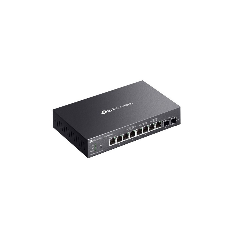 TP-Link Omada SG2210XMP-M2 switch Gestionado L2/L2+ 2.5G Ethernet (100/1000/2500) Energía sobre Ethernet (PoE) Negro