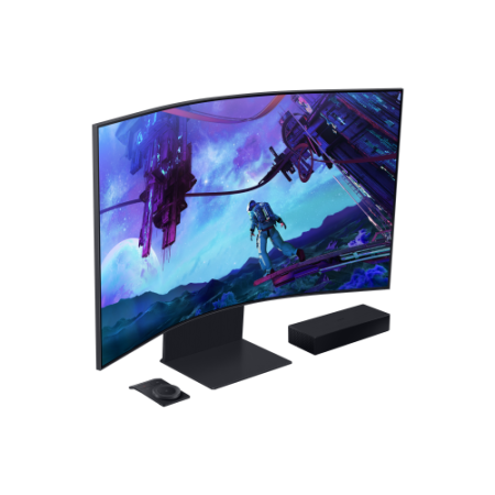 Samsung Odyssey S55CG970NU pantalla para PC 139,7 cm (55″) 3840 x 2160 Pixeles 4K Ultra HD LED Negro