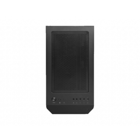 MSI MAG FORGE M100R carcasa de ordenador Midi Tower Negro, Transparente