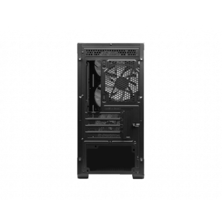 MSI MAG FORGE M100R carcasa de ordenador Midi Tower Negro, Transparente